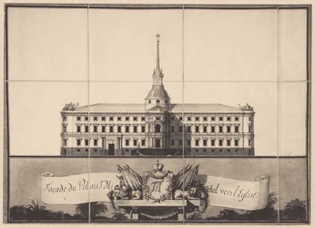 Castelo de Saint Michaels em São Petersburgo, 1797