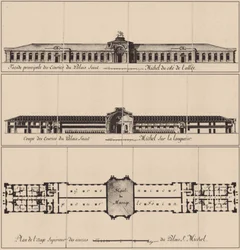 Castelo de Saint Michaels em São Petersburgo, 1797