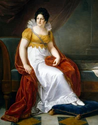 Retrato de Maria Luísa de Espanha, Duquesa de Lucca (San Ildefonso