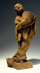 Cantor, de Vincenzo Gemito (1852-1929), estátua em terracota, Itália