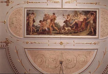 Tecto da Sala de Música Pompeiana