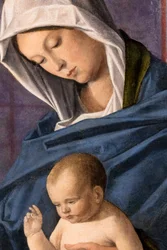 Virgem com o Menino e um Santo