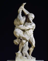 Hércules e Diomedes - Os lutadores
