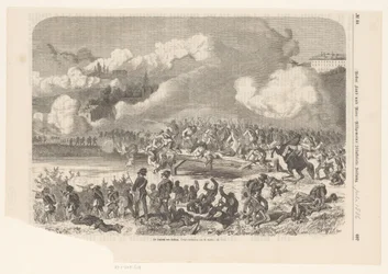 Batalha de Custódia, 1866
Die Schlacht con Custoza (título sobre o objecto)