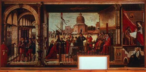 Chegada dos embaixadores ingleses à corte da Bretanha (pintura)