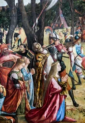 Martírio dos peregrinos e funeral de Santa Úrsula