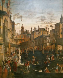 Milagre da relíquia da Santa Cruz no Campo San Lio, Veneza (pintura)