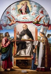São Tomás de Aquino, São Marcos e São Luís de Toulouse