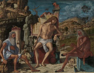 A Meditação da Paixão, c.1490 (óleo e têmpera sobre madeira)