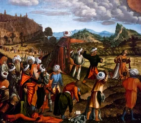 A lapidação de Santo Estêvão, ciclo de Santo Estêvão