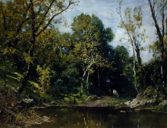 Em Mirafiori, de Vittorio Bussolino (1853-1922).