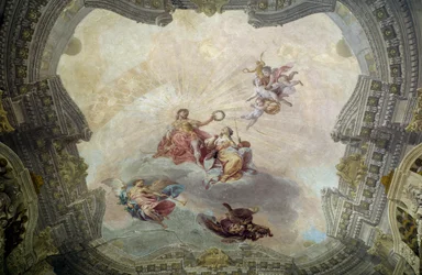 Apollo coroando a pintura