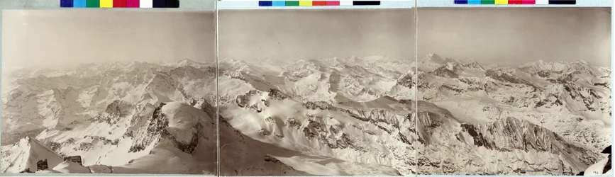 Panorama dos Alpes