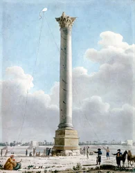 Coluna de Pompeu, Alexandria 1798, 1798