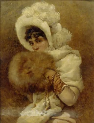 Menina com Muff, 1884