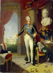 Retrato do conde Nikolai Petrovich Sheremetev (1751-1809) (retrato do conde N.P. Sheremetev). Pintura de Vladimir Lukich Borovikovsky (ou Borovikovski) (1757-1825), óleo sobre tela