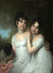 Retrato das Condessas EA e AA Kurakin, 1802