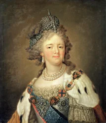 Retrato da Imperatriz Maria Fyodorovna (1759-1828)