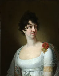 Retrato de Sophia Alexeyevna Rayevskaya, 1813
