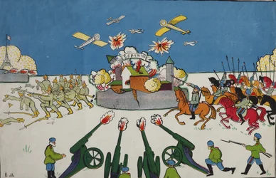 Oh, seu alemão! ... Cartaz, 1914