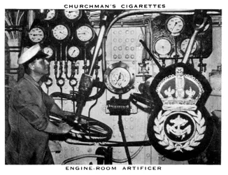 Artífice da Casa das Máquinas, 1937.