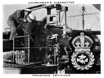 Ordnance Artificer, 1937.