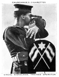 Visual Signalman, Operador treinado, 1937.