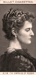 ELE A Imperatriz da Rússia, 1908.
