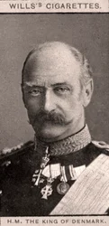 HM O rei da Dinamarca, 1908.