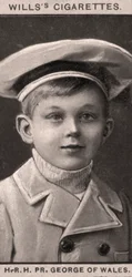 HRH, PR, George of Wales, 1908.