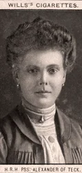 HRH, PSS. Alexandre de Teck, 1908.