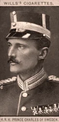 Príncipe Charles da Suécia, 1908.