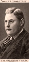 PRH Príncipe Gustavus da Dinamarca, 1908.