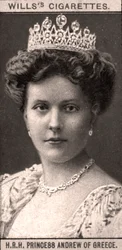 HRH Princesa André da Grécia, 1908.
