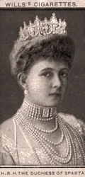 HRH A Duquesa de Esparta, 1908.