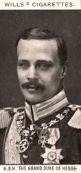 HSH O Grão-Duque de Hesse, 1908.