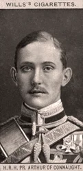 Príncipe Arthur de Connaught, 1908.