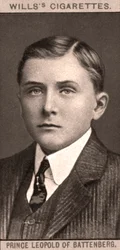 Príncipe Leopoldo de Battenberg, 1908.