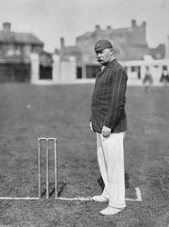 Sr. HGP Owen, jogador de críquete de Essex, c1899