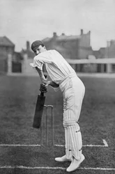 P Perrin, jogador de críquete de Essex, c1899