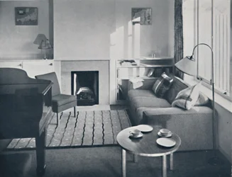 Elsa Booth - Sala planejada para acomodar um grande pianoforte, 1939