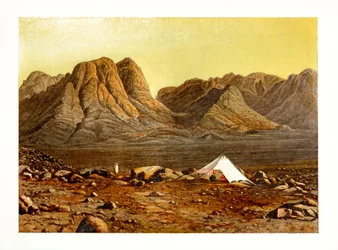 Monte Sinai, Egito, c1870.