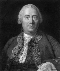 David Hume, filósofo, economista e historiador escocês do século XVIII, 1845