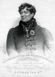 George IV, rei do Reino Unido e Hanover, século XIX.