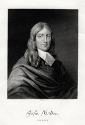 John Milton, poeta inglês, século XIX
