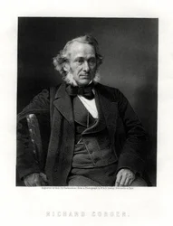 Richard Cobden, fabricante britânico, estadista Radical e Liberal, século XIX.