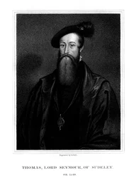 Thomas Seymour, Barão Seymour de Sudeley, irmão mais novo de Jane Seymour, 1825.