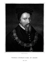 Thomas Stanley, 1º Conde de Derby, nobre inglês, 1827.