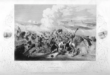 A Batalha de Eupatoria durante a Guerra da Crimeia, 1855, 1857.