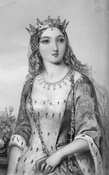 Margaret ou Anjou 1430-1482, rainha consorte ou rei Henrique VI, 1851.